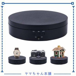 ZitFRi 電動回転台 電動 ターンテーブル USB給電可能 360°回転台 直径13.8CM 耐荷重3kg 撮影用 フィギュア プラモデル展示 小型 回転式