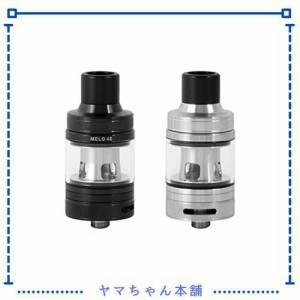 Eleafメロ4S アトマイザー 直径25mm、4mlの電子ジュース容量を備えたサブオームタンク、EC-Aコイル 、iStickピコプラス本体対応 (Black 4