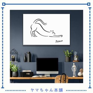 ピカソ ネコの絵 ピカソ アート パネル ゴッホ ピカソ 絵 絵画 アートパネル アートフレーム モダン ポスター 装飾画 キャンバス 飾り絵 