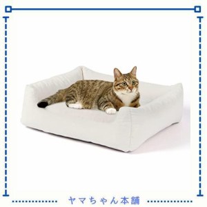 TanYoo 猫 ベッド ペットベッド 犬 ベッド 猫 クッション 猫ベッド 猫用ベッド 犬用ベッド 低反発ウレタンチップ シリコンワタ 吸湿通気 