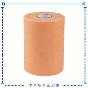 Joycrosso チュール 無地 チュールロール 織物 メッシュ ネット ガーゼロール ネット生地 幅15cm×91M巻 手芸用 裁縫 結婚式 パーティー 