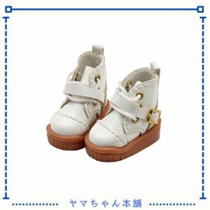 rakulifey オビツ11靴 ブーツ ＯＢ11用シューズ オビツドール11ｃｍ用品 5色 誕生日プレゼント (ホワイト)