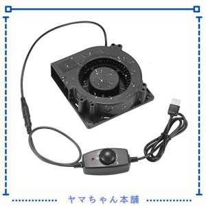 12CM 5V USB ブラシレスブロワー 冷却ファン小型大風量送風機12032ブロワー防滴送風機 バーベキュー送風機キャンプ業務用送風機火起こし 