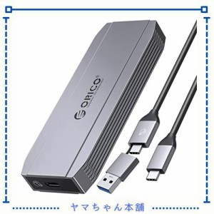 ORICO M.2 SSD 外付けケース NVME ケース SSD ケース 10Gbps USB3.1 USB-C 工具不要 アルミ製 M.2 PCIe NVMe M-Key 2230/2242/2260/2280 