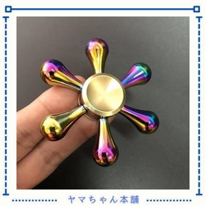 HY-MS Hand Spinner ハンドスピナー 指スピナー 超耐久性 高速回転 ストレス解消 暇つぶし 3〜5分平均スピン (カラー ハンドスピナー 4)