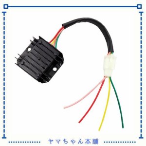 4ピン仕様 オートバイ電圧整流器 50 150ccスクーター用 オートバイ用 電圧レギュレータ整流器 エンジンコントローラー 汎用 過充電防止 