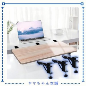 デスクエクステンダー 超安定 3つのクランプをアップグレード： WiViVi 25*65cm 折り畳み式 デスク 拡張 クランプ 後付け キーボード ト