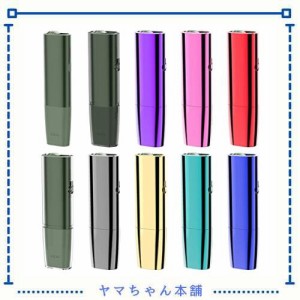 inkostudio汎用交換ケース、iqos iluma one用の保護メッキケース 対応アイコス イルマ ワン カバー ハードケース 収納ケース (パープル)