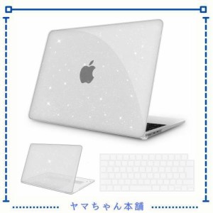 【M2 チップモデル 用 キラキラ星 人気特別版】NPUOLS MacBook Air 13.6 インチ ケース カバー 2022年発売 M2チップ搭載 モデル かわいい