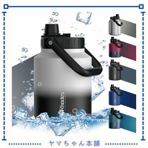 キャンプ 水筒 2リットル 1.5リットル, ステンレスボトル, 水筒 1.5リットル, 魔法瓶,大容量 水筒, 直飲み ウォータージャグ, 保温 保冷,