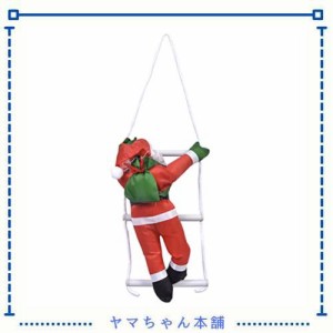 クリスマスツリー飾り クリスマス靴下 クリスマスブーツ クリスマスオーナメント 壁掛け サンタはしご サンタクロース人形 玄関飾り 暖炉