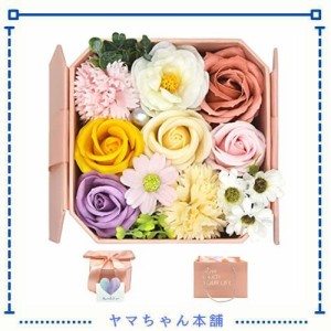 ソープフラワー ギフト 人気 誕生日プレゼント 開店祝い 母の日 父の日 敬老の日 バレンタイン 石?花 石?フラワー 花束 お祝い 造花 バラ