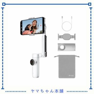 Insta360 Flow - AI搭載スマートフォン用ジンバル スタビライザー 自動追跡スマホ用ジンバル 3 軸手ブレ補正 内蔵自撮り棒 ＆ 三脚 持ち