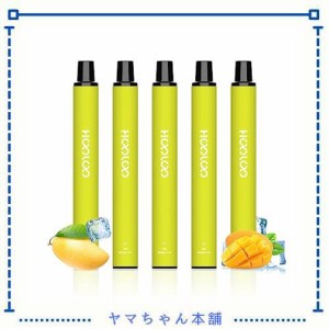 HOOLOO 電子タバコ 使い捨て ベイプ vape 7,500回吸引 24種風味 5本 爆煙 液漏れ防止 シーシャ 持ち運び ベイプ 本体 大容量 水蒸気タバ