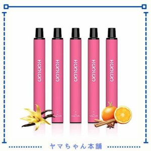 HOOLOO 電子タバコ 使い捨て ベイプ vape 7,500回吸引 24種風味 5本 爆煙 液漏れ防止 シーシャ 持ち運び ベイプ 本体 大容量 水蒸気タバ