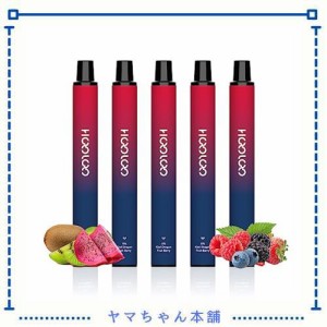 HOOLOO 電子タバコ 使い捨て ベイプ vape 7,500回吸引 24種風味 5本 爆煙 液漏れ防止 シーシャ 持ち運び ベイプ 本体 大容量 水蒸気タバ