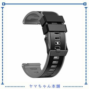 [XYTYJQ] for 腕時計バンド 18mm 20mm 22mm 時計ベルト 2層カラーシリコン製腕時計バンド 防水ベルト 運動腕時計替えベルト （ス工具が要