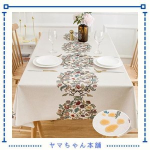 Neskatu テーブルクロス ビニール おしゃれ テーブルカバー 撥水 PVC 長方形 正方形 tablecloth 汚れ防止 防水 防油 北欧 テーブルマット