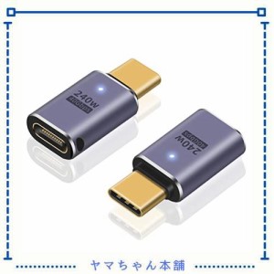 Poyiccot USB-C 延長アダプタ【PD3.1 最大240Wの超高速充電/40Gbps/8K 60Hz】USB Type C 延長アダプタ、USB 3.2 USB C 延長 ケーブルアダ