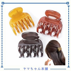 [アオラー]Aollaaミニヘアクリップ バンスクリップ【小型3本 二重歯強力ホールド】小さめ 透け感くすみカラー 髪留めヘアバレッタ 人気お