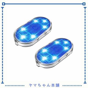 BluFied LED ルームランプ タッチセンサーライト 車内 LEDライト USB充電式 貼り付け型 ルームランプ 読書灯 緊急ライト 多色パターン切