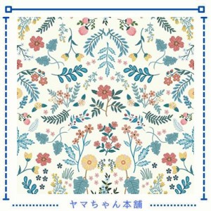 Juangfia 壁紙シール 花柄 剥がせる 壁紙 防水 リメイクシート キッチン 壁紙シート カッティングシート リフォームシート DIY ウォール 