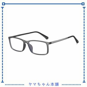 [AIYUJIWU] ブルーライトカット メガネ ブルーライト めがね 紫外線カット UVカット 眼鏡 度なし おしゃれ pcメガネ パソコン用メガネ 伊