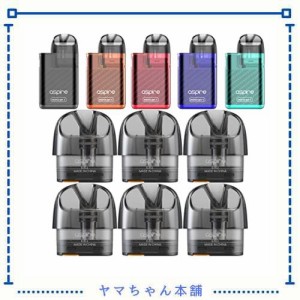 (6個入り(3箱) ASPIRE Minican+/Minican 3 Pro/Minican 2 交換用 POD カートリッジ アスパイア ミニカン プラス 純正 コイル 0.8Ω Vape 