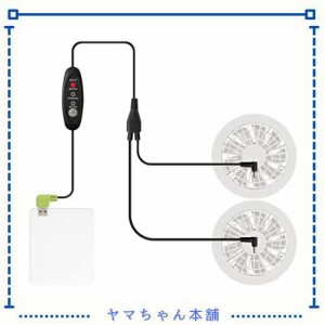 Smarkey 空調作業服 USB 5V 12V 昇圧ケーブル 5v usb dc 変換ケーブル USB DC ファン ケーブル 空調作業服 バッテリーコード 空調ベスト 