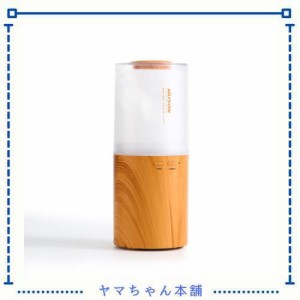 MUSON 加湿器 卓上 アロマディフューザー 超音波式 小型 加湿器 80ML アロマ対応 車載 静音 空焚き防止 コンパクト LEDライト 上部給水 