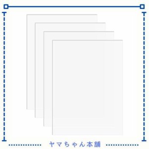 4枚セット 厚さ3mmアクリル板 透明 A4サイズ アクリル板 長さ297mm x 幅210mm 高透明 アクリルいた 保護フィルム付き