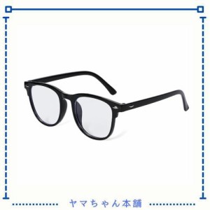 [SAKIBI] ブルーライトカット メガネ PCメガネ 伊達メガネ 紫外線カット