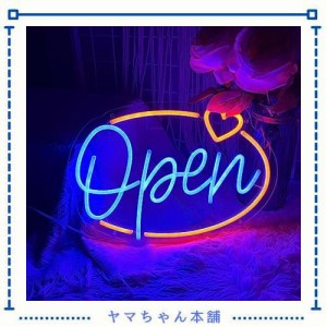 OPENネオンサインLED オープン看板ネオンサイン クラブ,居酒屋 飲食店 喫茶店 娯楽場所,雑貨,バー 3段階調光可能 雰囲気作り 壁装飾 ライ