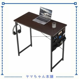 Somdot 机 デスク パソコンデスク pcデスク つくえ シンプルワークデスク 幅80cm×奥行40cm×高さ74cm desk 勉強机 学習机 収納袋付き 組