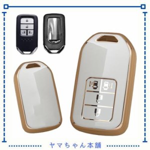 [SANRILY] スマート キーケース キーカバー キー保護 キーホルダー ホンダ向けの ヴェゼル ステップワゴン スパーダ スマピタ ハード 新