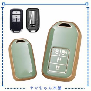 [SANRILY] スマート キーケース キーカバー キー保護 キーホルダー ホンダ向けの ヴェゼル ステップワゴン スパーダ スマピタ ハード 新