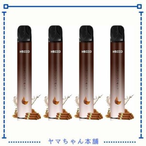 HECCO 使い捨て電子タバコ シーシャ シガー タバコ葉 8,000回吸引可能電子 クラシックスモーク フレーバー 持ち運びシーシャ 水蒸気 禁煙