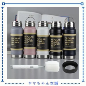 水筒 1リットル ステンレスボトル 保冷 保温 1000ml、600ml 真空二重構造 直飲み 広口 キャンプ スポーツボトル ドリンクボトル おしゃれ