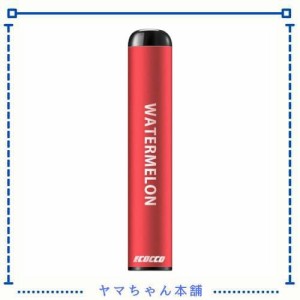 ECOCCO 電子タバコ 使い捨てベイプ 水蒸気シーシャ VAPE 0.7cm超薄型 1本約600回吸引可能 爆煙 禁煙補佐 ノンニコチン タール無し