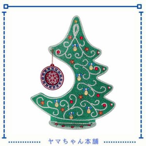 AUGSHYO ダイヤモンドアート キット クリスマスツリー 卓上 手芸キット クリスマス 飾り 卓上ツリー 置き物 卓上 ダイアモンドアート セ