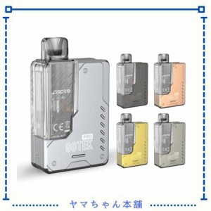 【正規品】 電子タバコ Gotek PRO スターターキット 1500mah バッテリー 4.5ml podカートリッジ ベイプ vape 0.8ohm 交換用コイル ニコチ