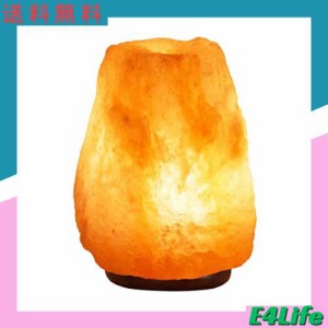 DUOFIRE ヒマラヤ岩塩ランプ 2〜3kg マイナスイオン発生 空気浄化と癒しの灯り ナチュラルクリスタル 岩塩ライト