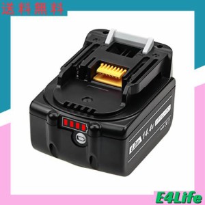 DOSCTT 互換 マキタ 14.4v バッテリー bl1460b 6.0Ah 大容量 バッテリー マキタ インパクト 14.4v バッテリー 電動工具 14.4v バッテリー