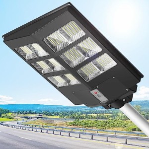 A-ZONE ソーラー街灯 600W センサーライト 屋外 防水 ４つ照明モード 明るさ調節可能 led センサーライト 屋外照明 夜間自動点灯 配線工