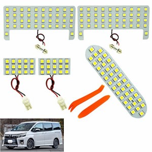 TORIBIO ヴォクシー80 ノア80 LED ルームランプ VOXY/NOAH エスクァイア ZWR80 ZRR8 ZRR80G ZRR85G ZWR80G 室内灯 専用設計 ホワイト 600