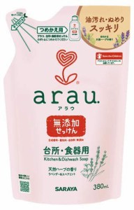 アラウ 台所用 せっけん 380ml 詰替 5袋セット