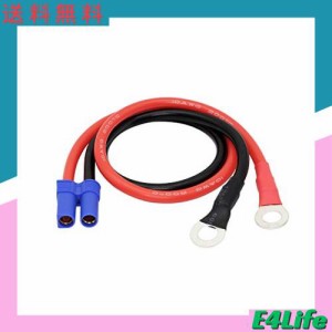 SinLoon ec5 ケーブル 8mm丸端子 10awg 純銅 カージャンプスタート/カーバッテリー接続用 実用