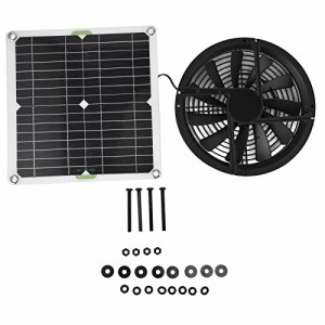 ソーラー排気ファン 太陽光パネル付き 省エネ 換気扇 100W 換気扇