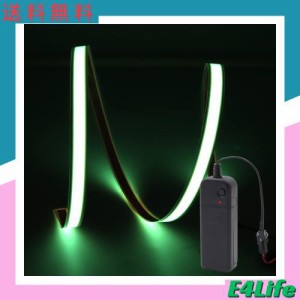 Aoling 有機EL照明パネル ELテープライト 3V 1M*1CM ELパネル イエロー EL 照明 ELシート 電源ユニット付き ロゴマーク 天体写真撮影フラ