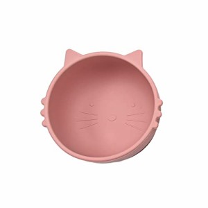 let’s make 離乳食 食器 ひっくり返らない ベビー食器 吸盤 ボウル シリコンボウル 猫の形 赤ちゃん 滑り止め こぼれ防止 ひっくり返し